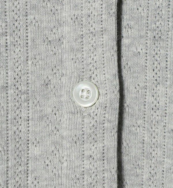 BEAUTY&YOUTH UNITED ARROWS「コットン パターンメッシュ カーディガン ウォッシャブル」|カーディガン|