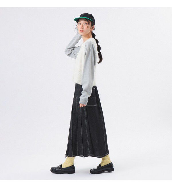 BEAMSBOY「ラップ プリーツ スカート」|スカート|