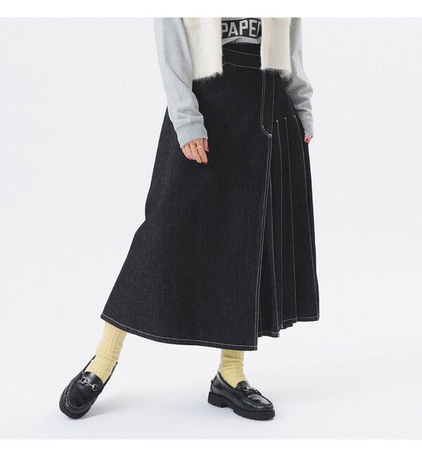 BEAMSBOY「ラップ プリーツ スカート」|スカート|
