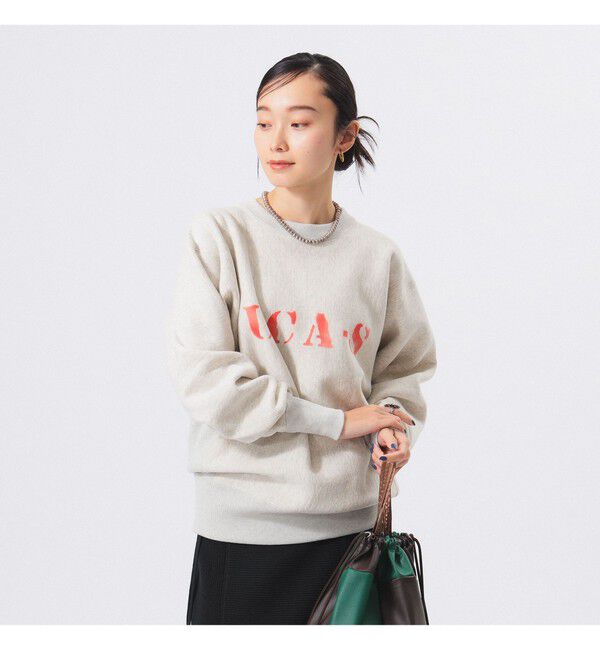 BEAMSBOY「Champion / ロゴ リバースウィーブ(R) クルーネック スウェットシャツ」|スウェット・ジャージ|