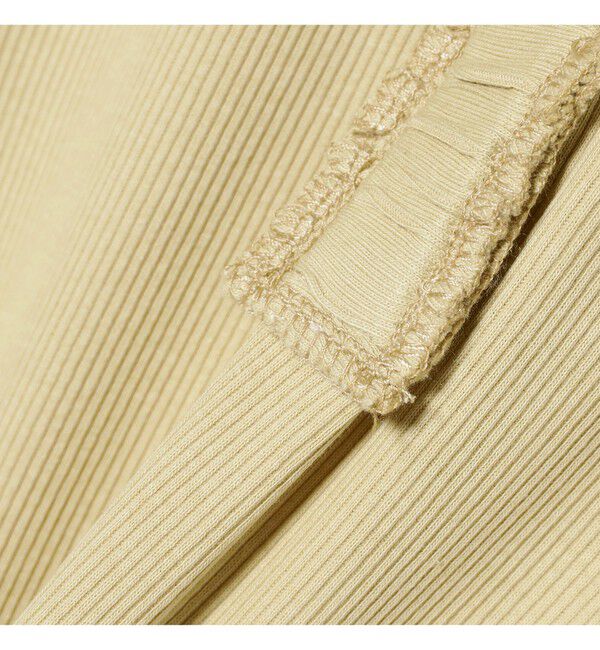 Ray BEAMS 「ギャザー ブレード Vネック トップス」|その他|