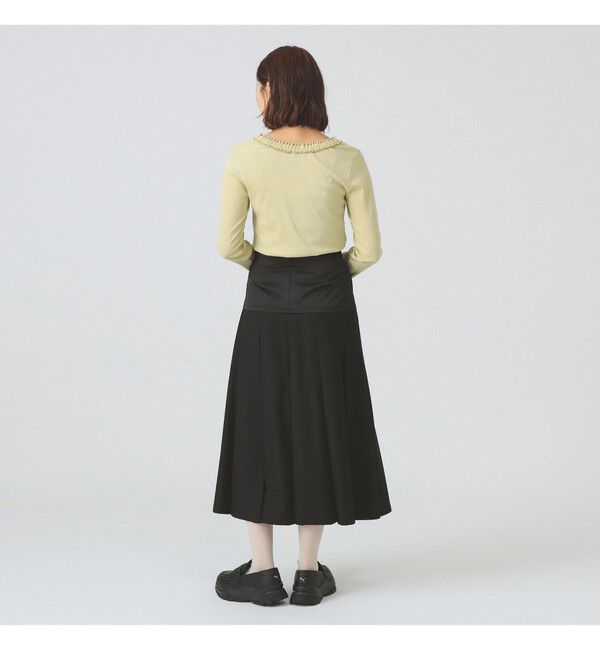 Ray BEAMS 「ギャザー ブレード Vネック トップス」|その他|