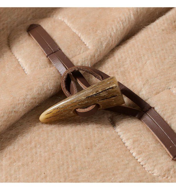 BEAMSBOY「maturely / シャギー ヘリンボーン ダッフルコート」|ダッフルコート|