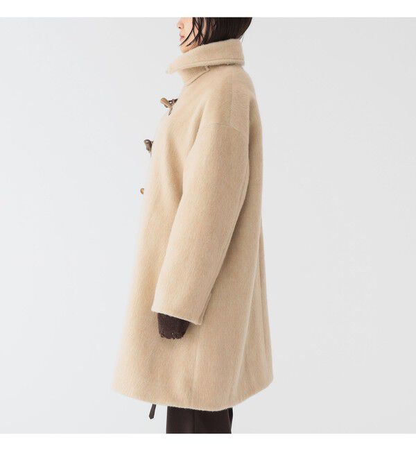 BEAMSBOY「maturely / シャギー ヘリンボーン ダッフルコート」|ダッフルコート|