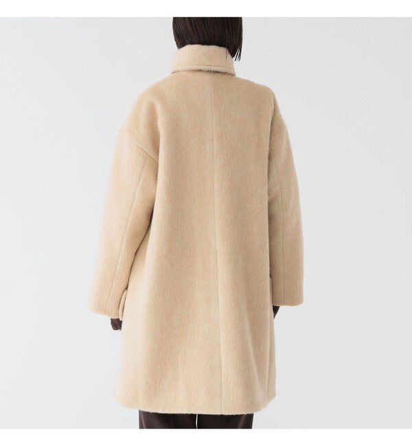 BEAMSBOY「maturely / シャギー ヘリンボーン ダッフルコート」|ダッフルコート|