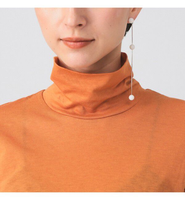 Ray BEAMS 「ソフト 天竺 タートルネック トップス」|その他|