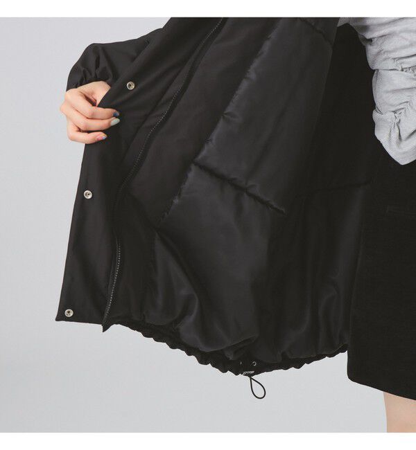 Ray BEAMS 「中綿 スタンドカラー ボリューム ブルゾン」|ブルゾン・スタジャン|