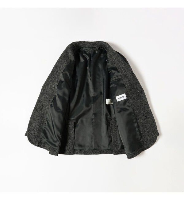 BEAMSBOY「ツイード スリーボタン ビッグジャケット」|テーラードジャケット|