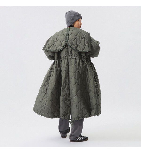 BEAMSBOY「ナイロン キルティング フード コート」|ダッフルコート|