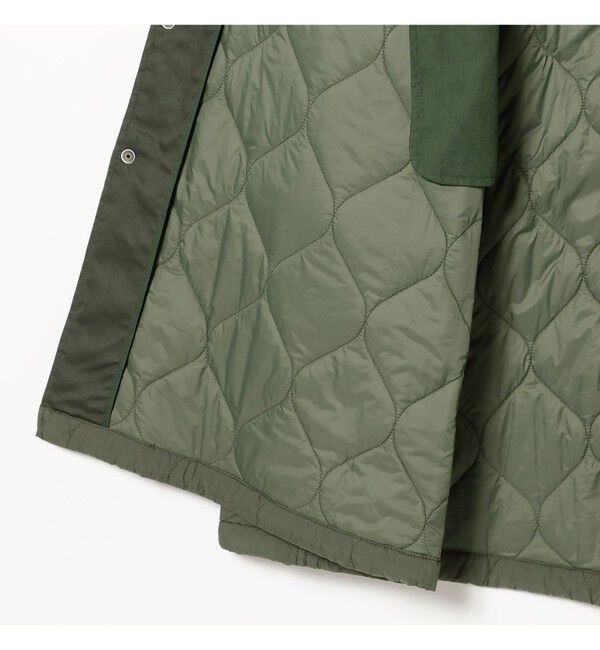 BEAMSBOY「ナイロン キルティング フード コート」|ダッフルコート|