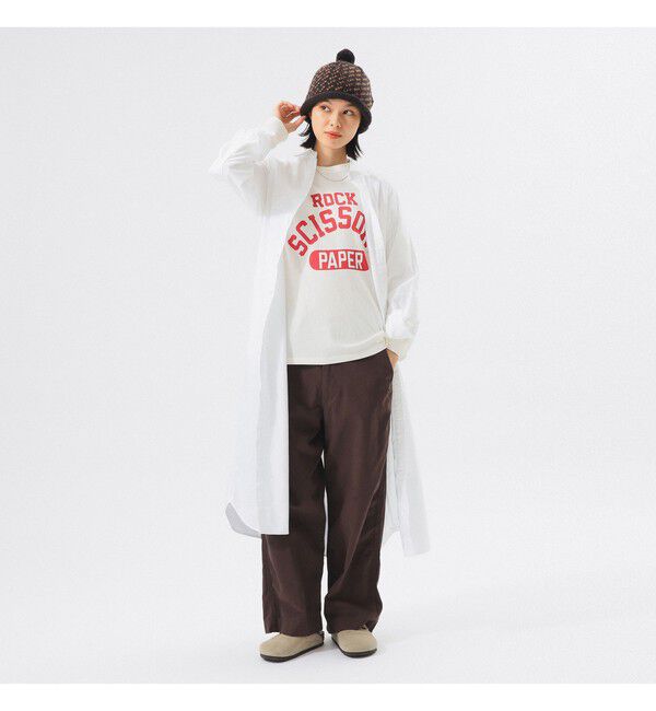 BEAMSBOY「オックスフォード BD ワンピース ロングスリーブ」|ワンピース|