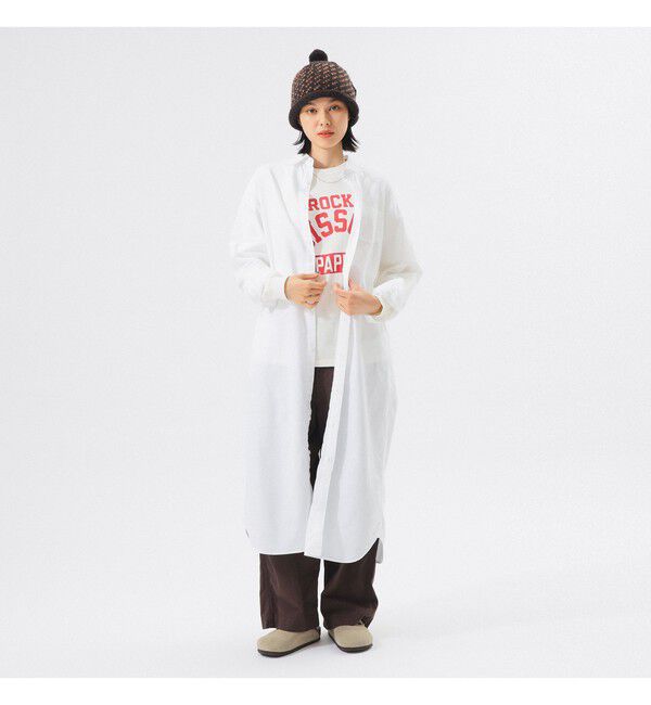 BEAMSBOY「オックスフォード BD ワンピース ロングスリーブ」|ワンピース|