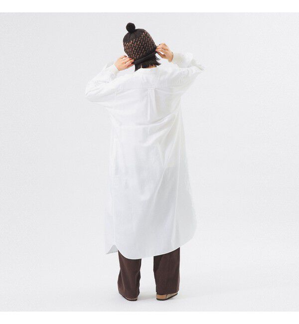 BEAMSBOY「オックスフォード BD ワンピース ロングスリーブ」|ワンピース|