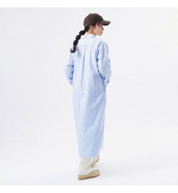 BEAMSBOY「オックスフォード BD ワンピース ロングスリーブ」|ワンピース|