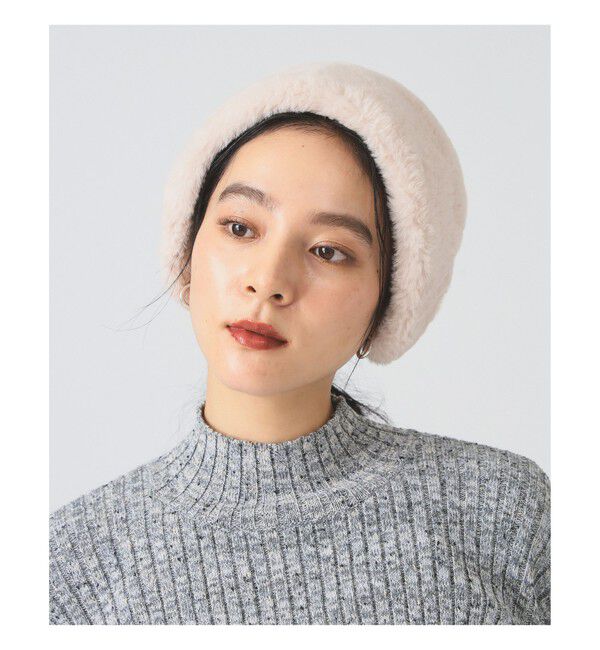 Ray BEAMS 「フェイクファー イヤーマフ 25AW」|その他|
