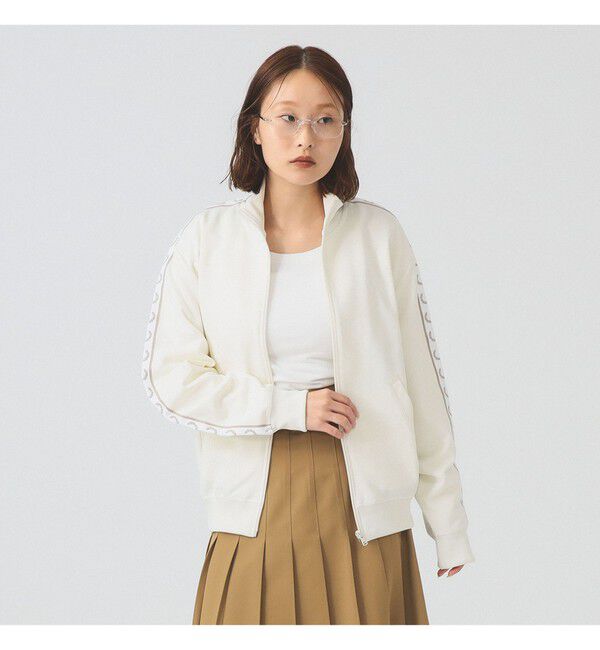 Ray BEAMS 「FRED PERRY / Taped Track Jacket」|スウェット・ジャージ|ECRU