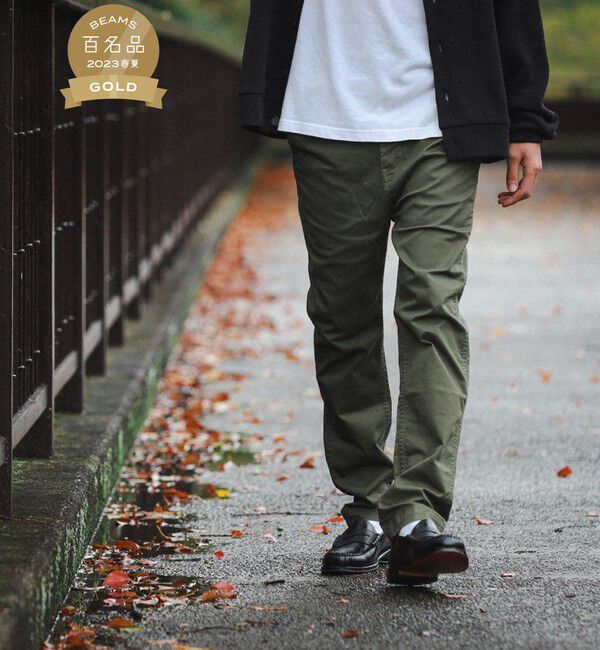 BEAMS「BEAMS / ストレッチテーパードチノ」|その他|OLIVE/OD