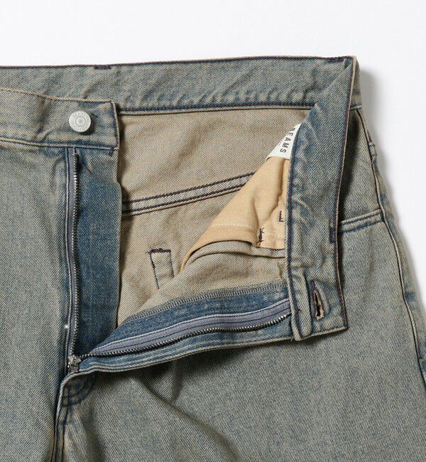 BEAMS「ワイド テーパード デニム」|デニム|