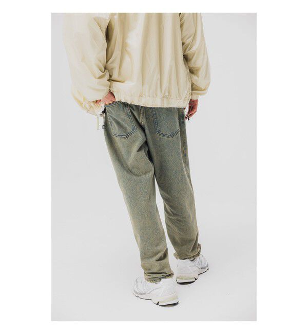 BEAMS「ワイド テーパード デニム」|デニム|