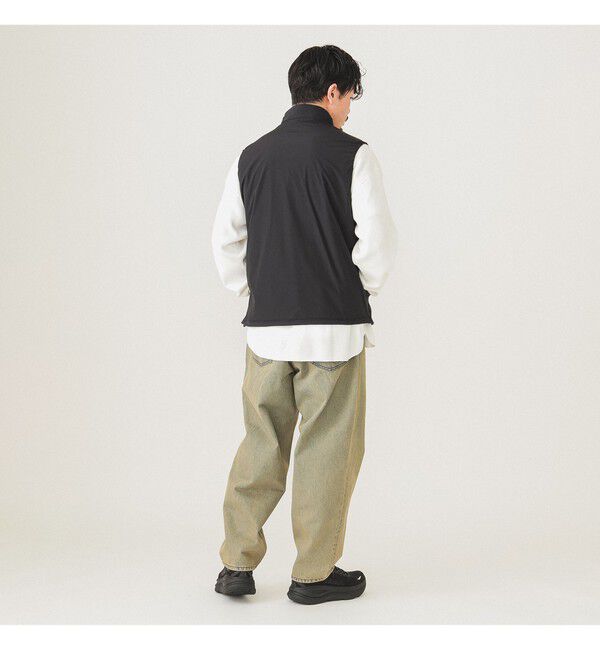 BEAMS「ワイド テーパード デニム」|デニム|