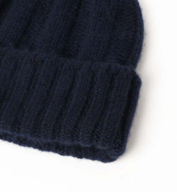 BEAMS PLUS「BEAMS PLUS / カシミヤ リブ ニットキャップ」|ニット帽|