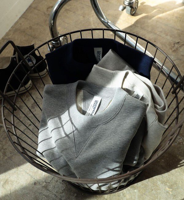 BEAMS PLUS「LOOPWHEELER / 別注 Athletic Crew Neck Sweat」|スウェット・ジャージ|
