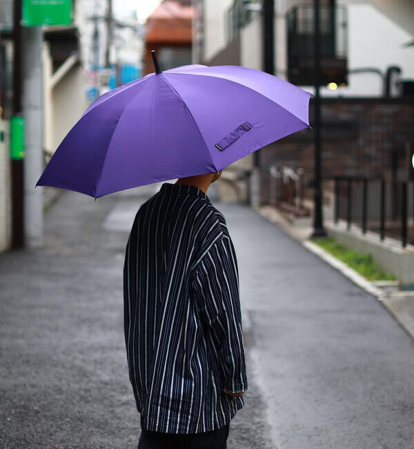 BEAMS「bPr BEAMS / ベーシック アンブレラ」|傘|PURPLE