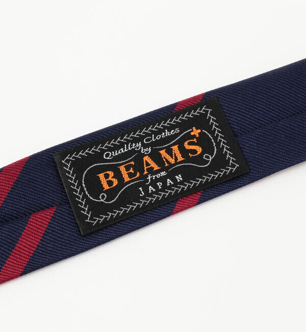 BEAMS PLUS「BEAMS PLUS / シルク アイビー レジメンタル タイ」|ネクタイ・蝶ネクタイ|