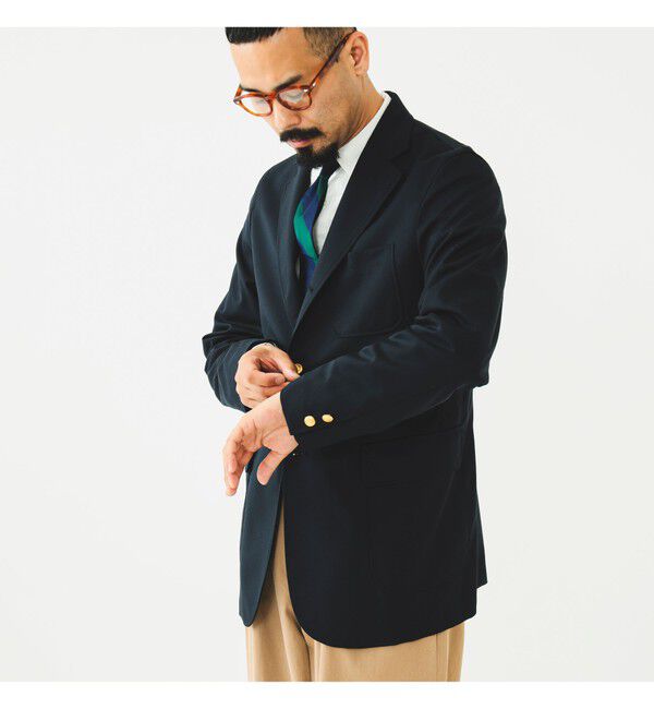 BEAMS PLUS「コンバット ウール 3ボタン ブレザー」|テーラードジャケット|