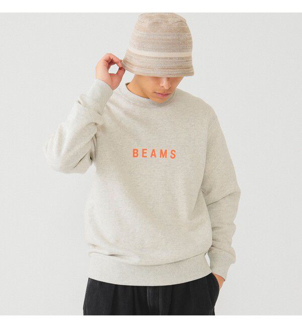 BEAMS「BEAMS ロゴ スウェット 24SS」|スウェット・ジャージ|