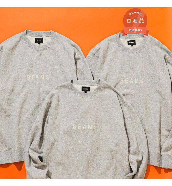 BEAMS「BEAMS ロゴ スウェット 24SS」|スウェット・ジャージ|T.GREY