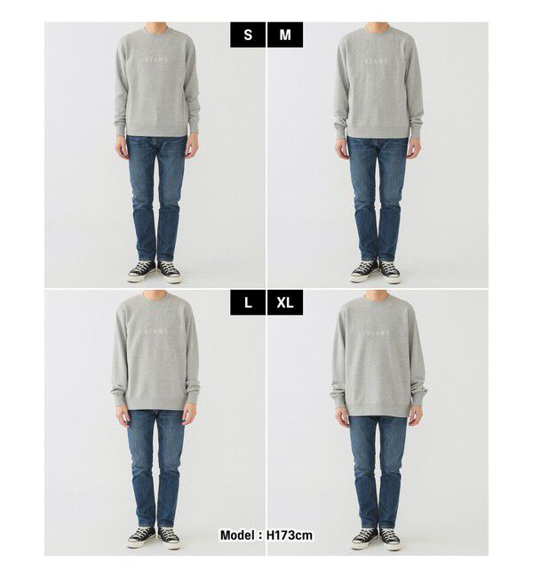 BEAMS「BEAMS ロゴ スウェット 24SS」|スウェット・ジャージ|