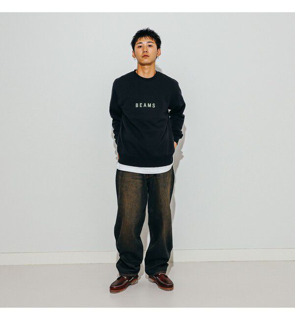 BEAMS「BEAMS ロゴ スウェット 24SS」|スウェット・ジャージ|