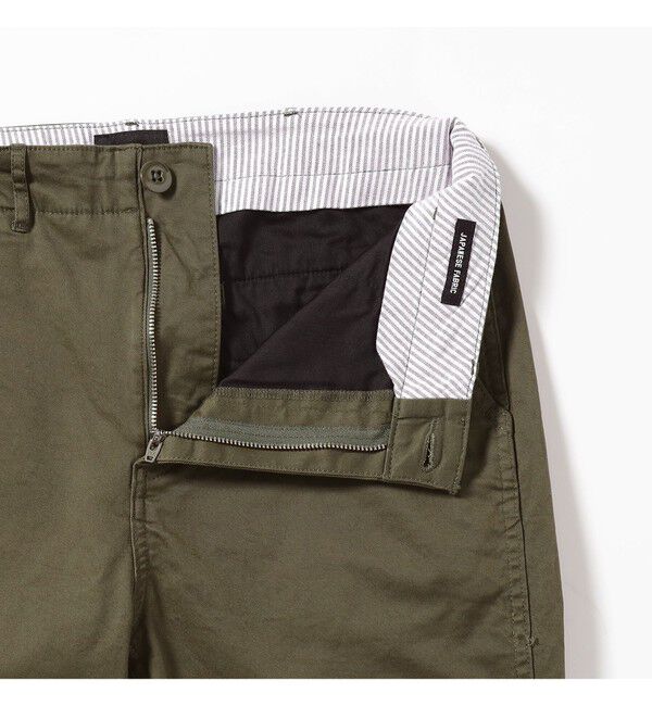 BEAMS「ストレッチテーパードチノ」|チノ|