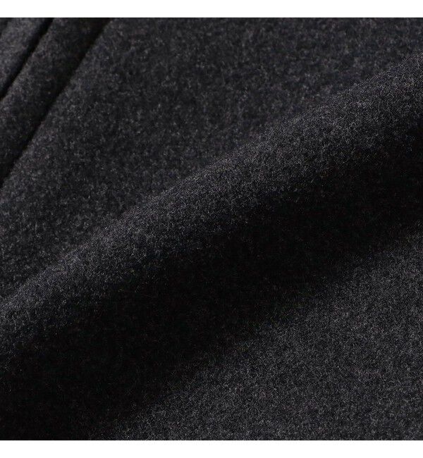 BEAMS「リラックスフィット フリースメルトン シングル ライダースジャケット」|ブルゾン・スタジャン|