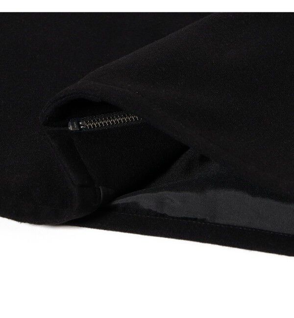 BEAMS「リラックスフィット フリースメルトン シングル ライダースジャケット」|ブルゾン・スタジャン|