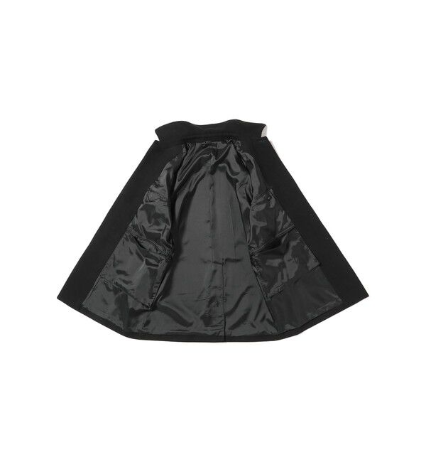 BEAMS「ワイドフィット フリース ステンカラーコート」|ダッフルコート|