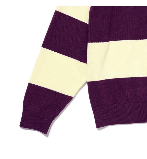 BEAMS「ワイドフィット 7ゲージ ラガー ニットポロシャツ」|ニット・セーター|