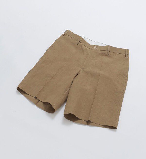 SHIPS「CORDINGS: バムブリッジ リネン ショーツ」|その他|