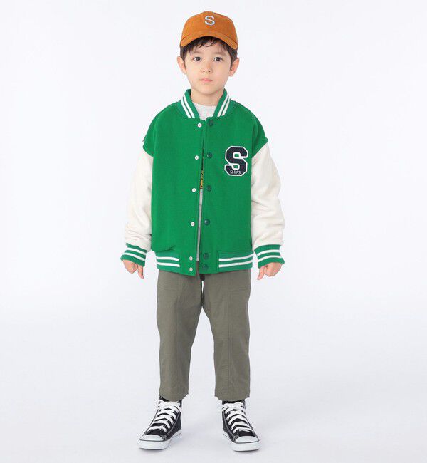 SHIPS KIDS「SHIPS KIDS:100～130cm / ワイド クロップド パンツ」|その他|