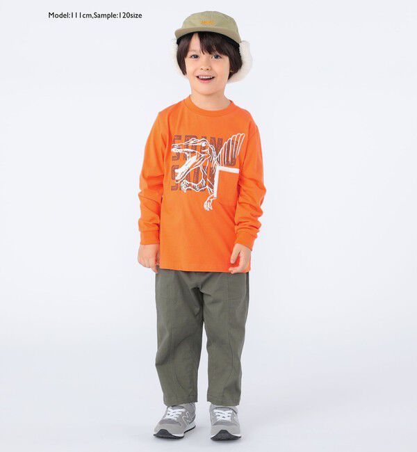 SHIPS KIDS「SHIPS KIDS:100～130cm / ワイド クロップド パンツ」|その他|