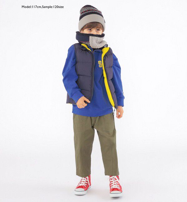 SHIPS KIDS「SHIPS KIDS:100～130cm / ワイド クロップド パンツ」|その他|