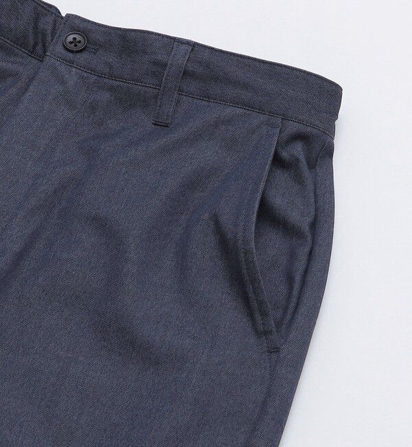 SHIPS「【WEB限定】SHIPS: WONDER デニムライク スラックス」|スラックス|