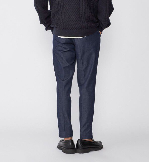 SHIPS「【WEB限定】SHIPS: WONDER デニムライク スラックス」|スラックス|