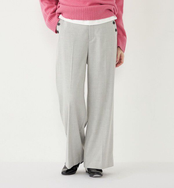 SHIPS Colors 「SHIPS Colors:〈洗濯機可能〉起毛TR マリン パンツ2◇」|その他|ライトグレー