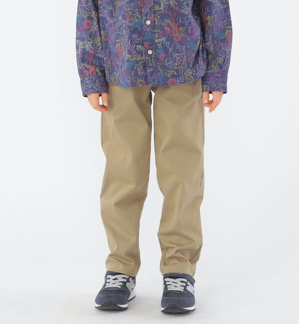 SHIPS KIDS「SHIPS KIDS:100～130cm / ワンダー シェイプ パンツ」|その他|ベージュ