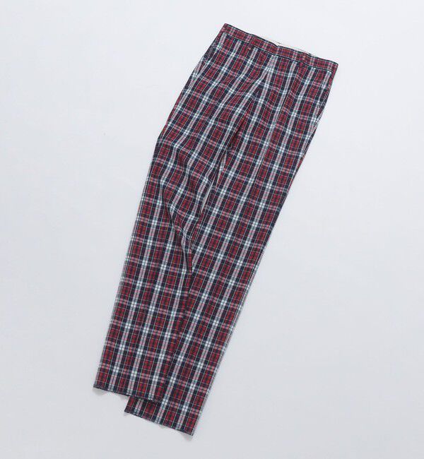 SHIPS Colors 「BARRY BRICKEN:チェック パンツ(セットアップ対応可能)」|その他|