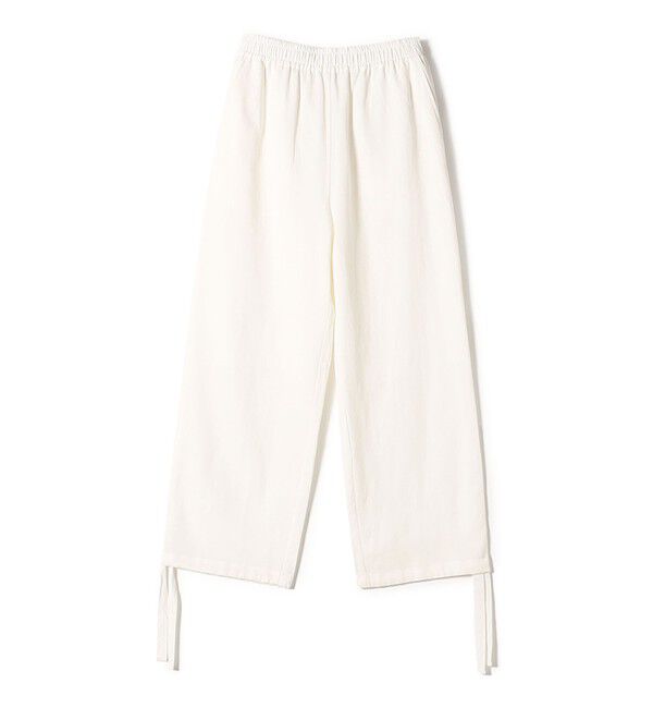 SHIPS for women「SHIPS Primary Navy Label:〈洗濯機可能〉パラシュート パンツ」|その他|オフホワイト