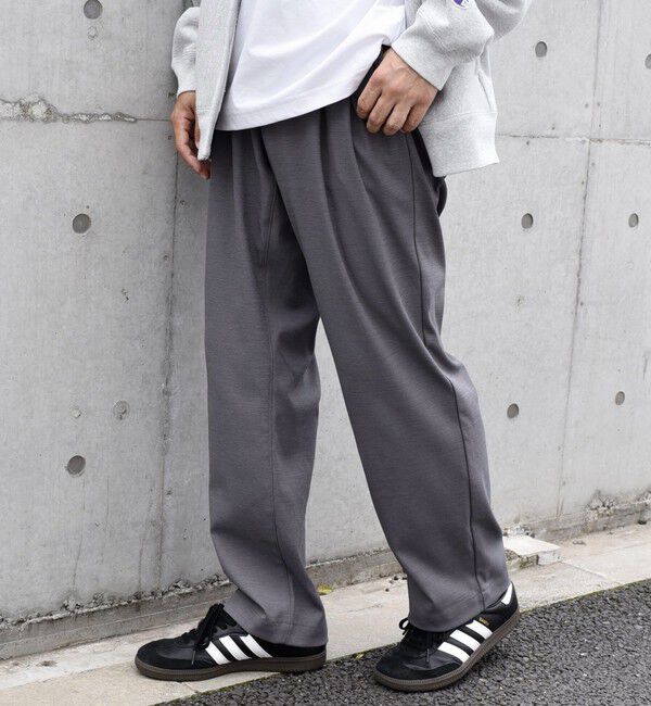 SHIPS any「SHIPS any: SOLOTEX(R) 2タック ウーリック セミワイド イージーパンツ （セットアップ対応）◇」|その他|