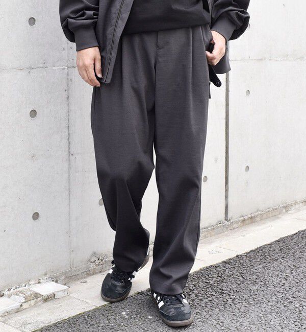 SHIPS any「SHIPS any: SOLOTEX(R) 2タック ウーリック セミワイド イージーパンツ （セットアップ対応）◇」|その他|